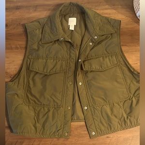Olive Green Utility Vest